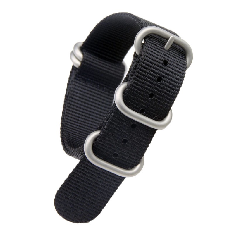 Seiko Watch Prospex - STEELDIVE SD2301 時計ストラップ ブラック/オレンジ/レッド/グレー/ディープブルー/カーキ/グリーン ナイロンテープ 22