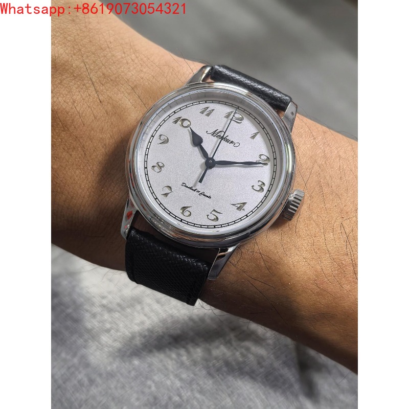大秦帝国天然ヒョウモン貝手巻き機械式腕時計男性用サファイア防 - Jewelry For Watches のレビューと価格