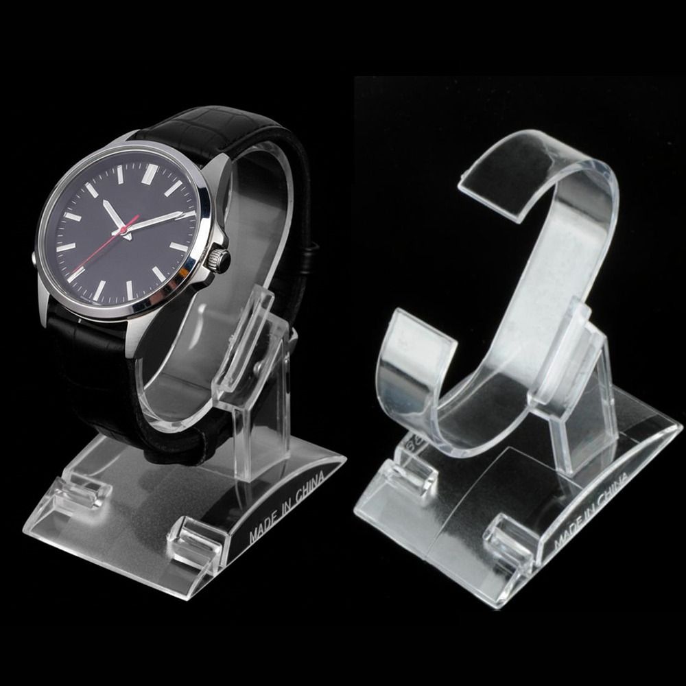ユニバーサルクリアウォッチラックプラスチックCタイプウォッチ - Jewelry And Watches Inc のレビューと価格