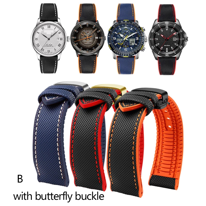 セイコー-シリコンボトムウォッチ用ナイロンストラップ,高抵抗 - Seiko Watch Prospex のレビューと価格